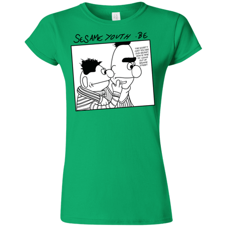 T-Shirts Irish Green / S Sesame Youth Junior Slimmer-Fit T-Shirt