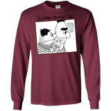 T-Shirts Maroon / S Sesame Youth Men's Long Sleeve T-Shirt