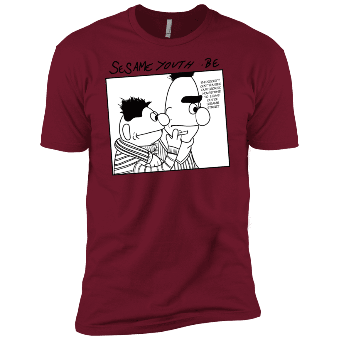 T-Shirts Cardinal / X-Small Sesame Youth Men's Premium T-Shirt