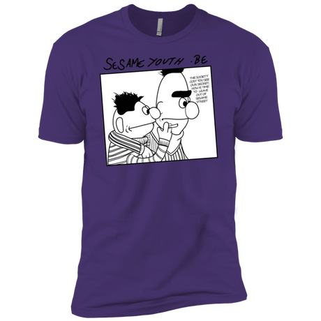 T-Shirts Purple Rush/ / X-Small Sesame Youth Men's Premium T-Shirt