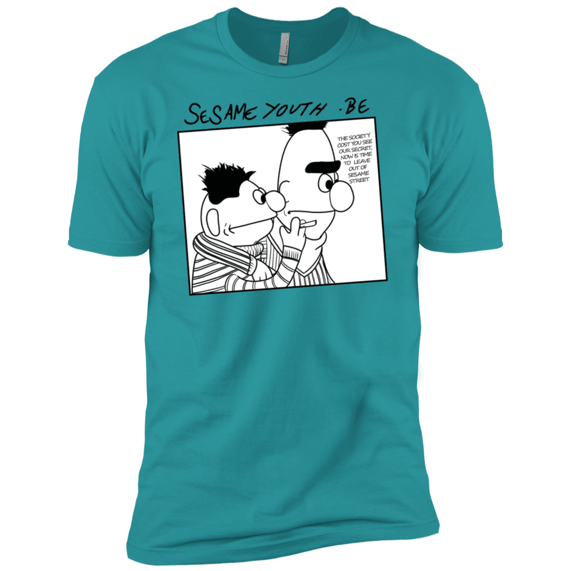 T-Shirts Tahiti Blue / X-Small Sesame Youth Men's Premium T-Shirt
