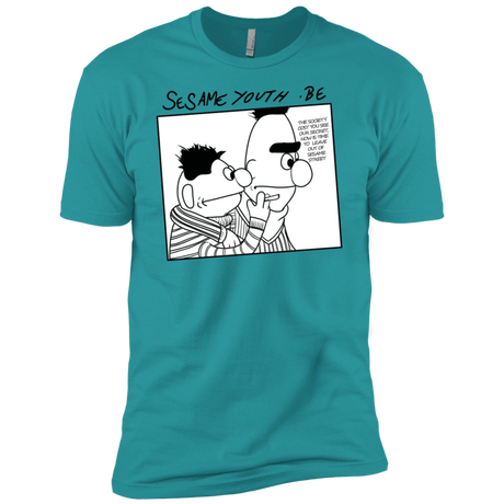 T-Shirts Tahiti Blue / X-Small Sesame Youth Men's Premium T-Shirt
