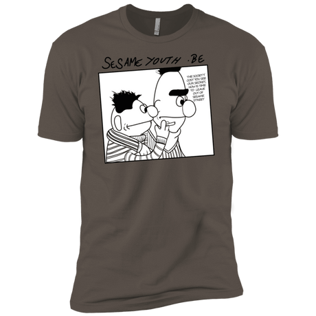 T-Shirts Warm Grey / X-Small Sesame Youth Men's Premium T-Shirt