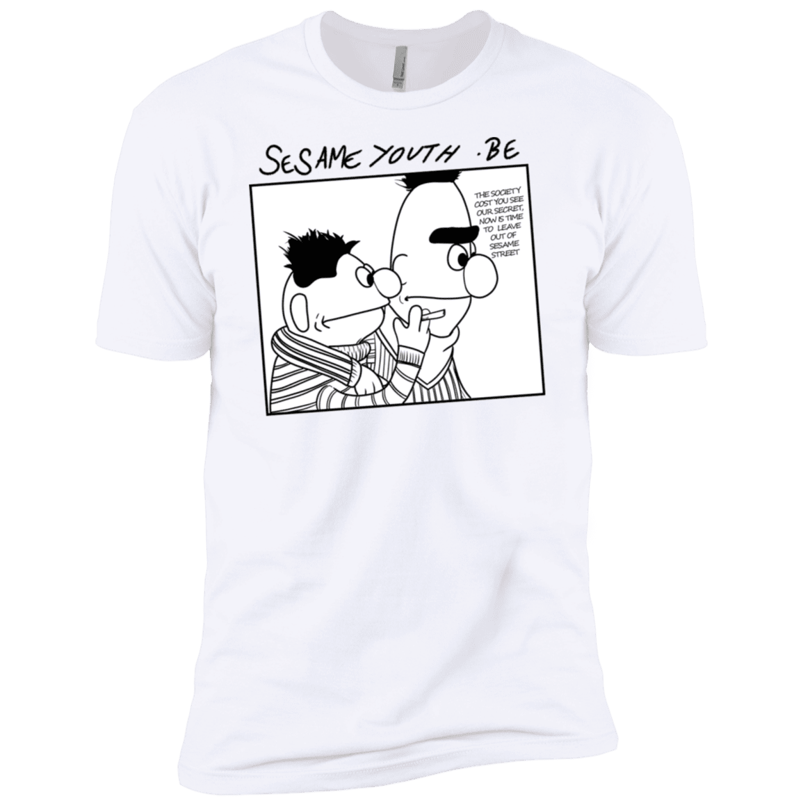 T-Shirts White / X-Small Sesame Youth Men's Premium T-Shirt