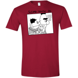 T-Shirts Cardinal Red / S Sesame Youth Men's Semi-Fitted Softstyle