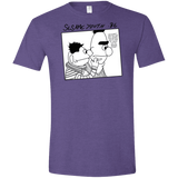 T-Shirts Heather Purple / S Sesame Youth Men's Semi-Fitted Softstyle