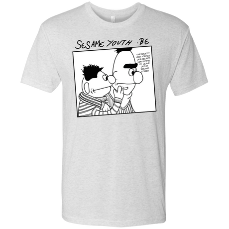 T-Shirts Heather White / S Sesame Youth Men's Triblend T-Shirt