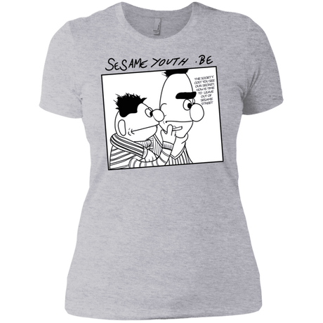 T-Shirts Heather Grey / X-Small Sesame Youth Women's Premium T-Shirt