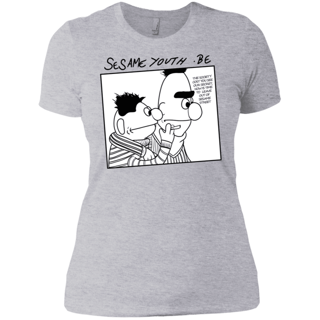 T-Shirts Heather Grey / X-Small Sesame Youth Women's Premium T-Shirt