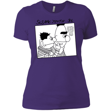 T-Shirts Purple Rush/ / X-Small Sesame Youth Women's Premium T-Shirt