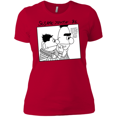 T-Shirts Red / X-Small Sesame Youth Women's Premium T-Shirt