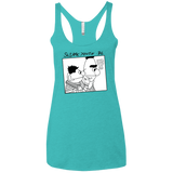 T-Shirts Tahiti Blue / X-Small Sesame Youth Women's Triblend Racerback Tank