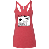 T-Shirts Vintage Red / X-Small Sesame Youth Women's Triblend Racerback Tank