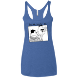 T-Shirts Vintage Royal / X-Small Sesame Youth Women's Triblend Racerback Tank