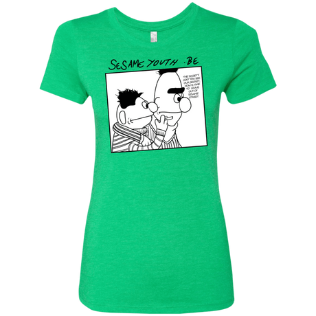 T-Shirts Envy / S Sesame Youth Women's Triblend T-Shirt