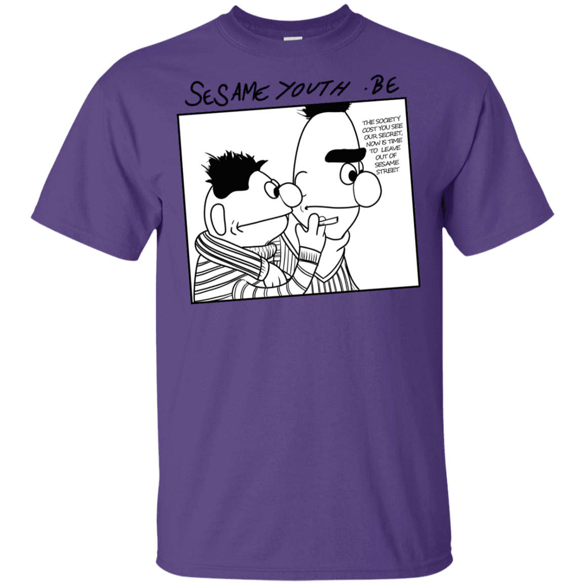 T-Shirts Purple / YXS Sesame Youth Youth T-Shirt