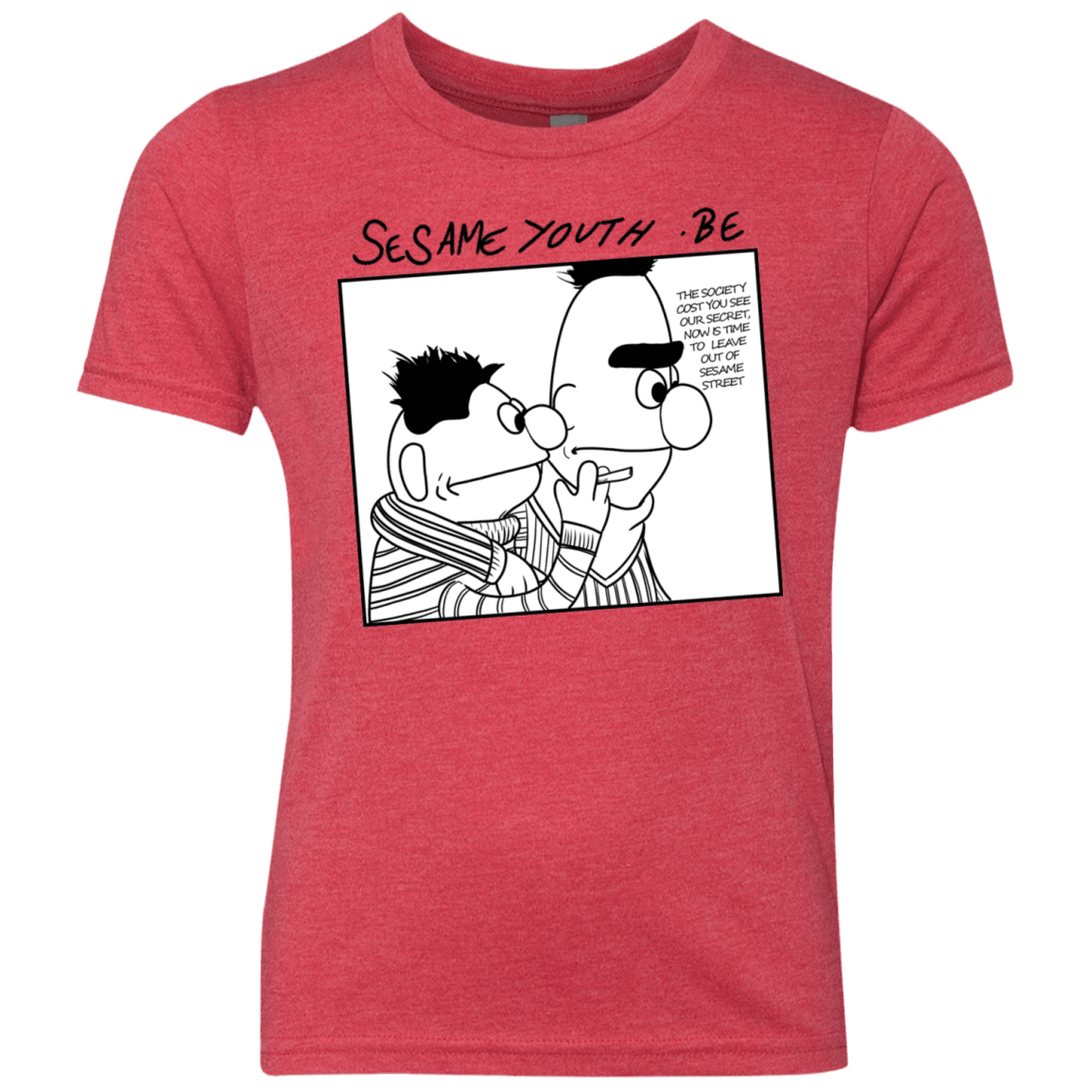 T-Shirts Vintage Red / YXS Sesame Youth Youth Triblend T-Shirt
