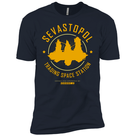 T-Shirts Midnight Navy / YXS Sevastopol Station Boys Premium T-Shirt