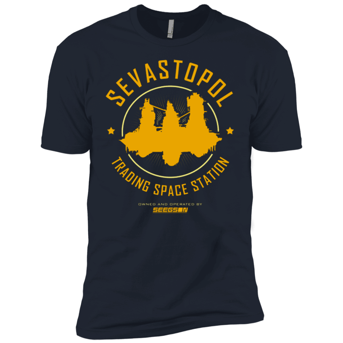 T-Shirts Midnight Navy / YXS Sevastopol Station Boys Premium T-Shirt