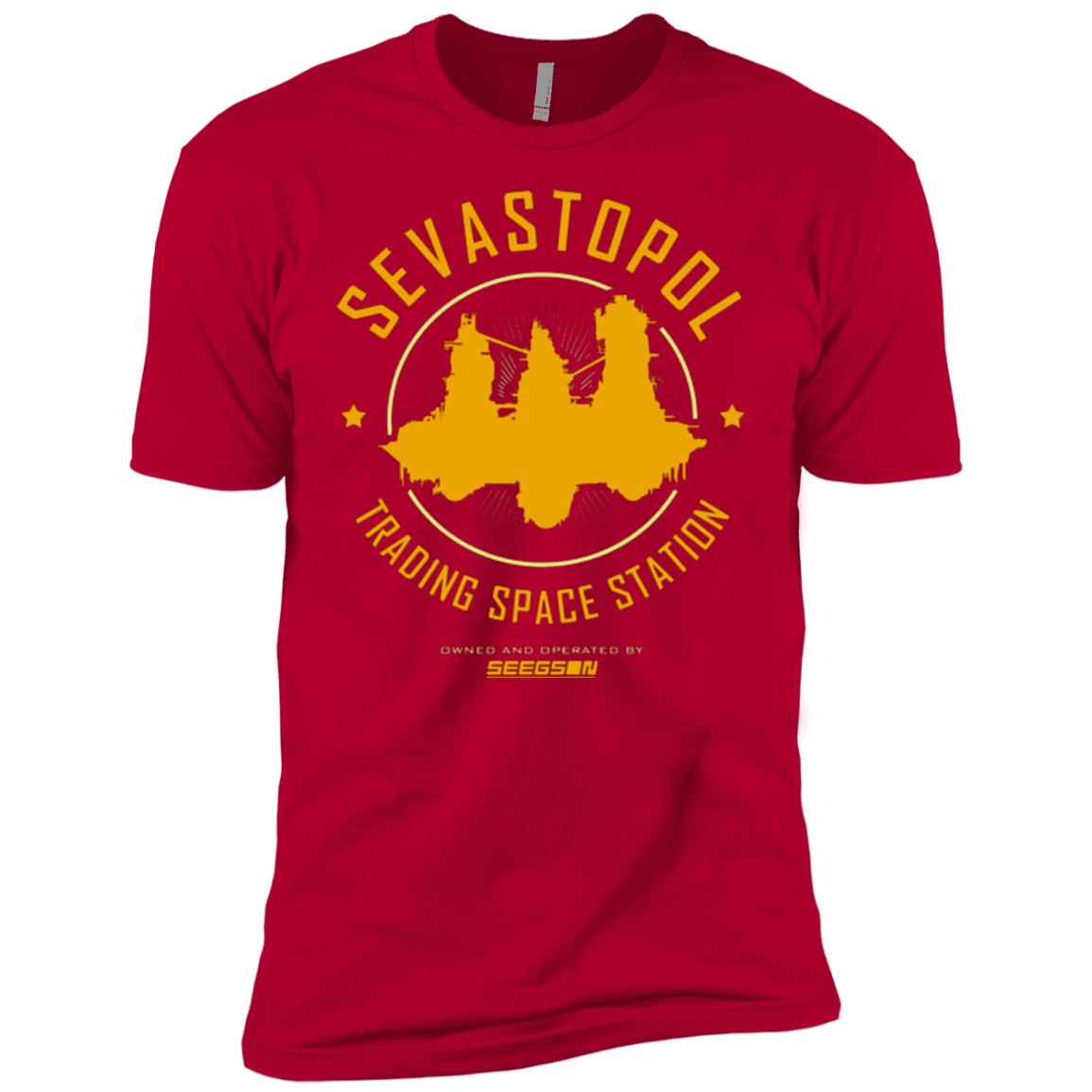T-Shirts Red / YXS Sevastopol Station Boys Premium T-Shirt