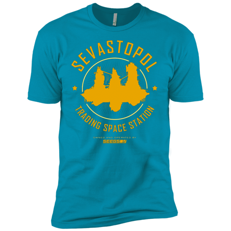 T-Shirts Turquoise / YXS Sevastopol Station Boys Premium T-Shirt