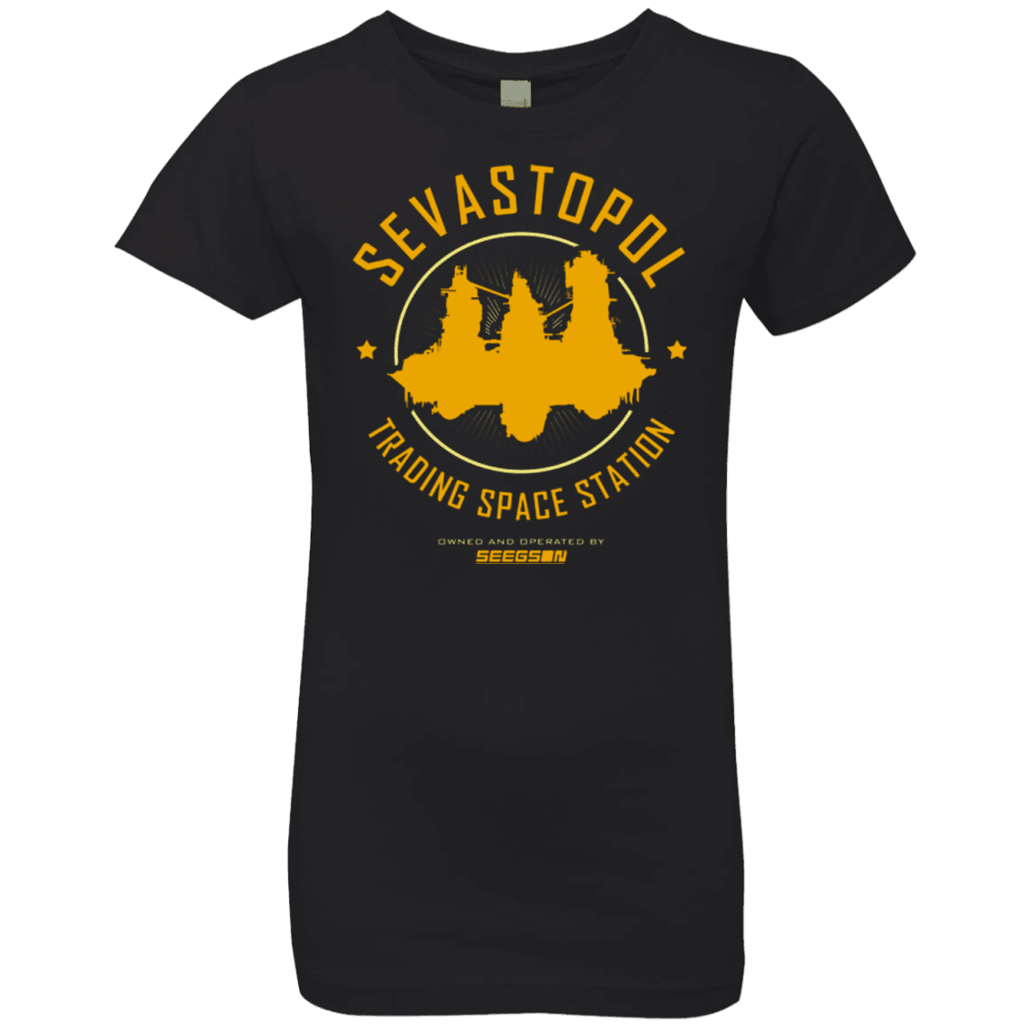 T-Shirts Black / YXS Sevastopol Station Girls Premium T-Shirt
