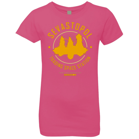 T-Shirts Hot Pink / YXS Sevastopol Station Girls Premium T-Shirt