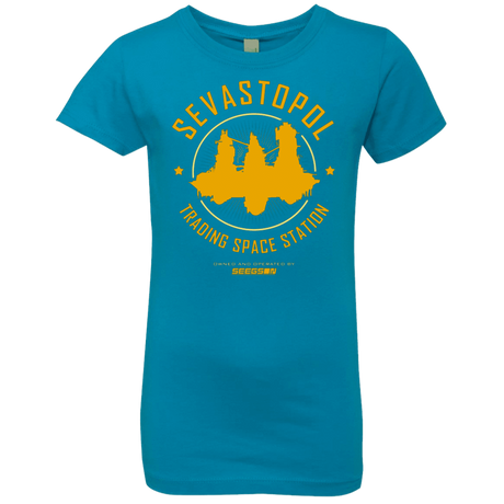 T-Shirts Turquoise / YXS Sevastopol Station Girls Premium T-Shirt