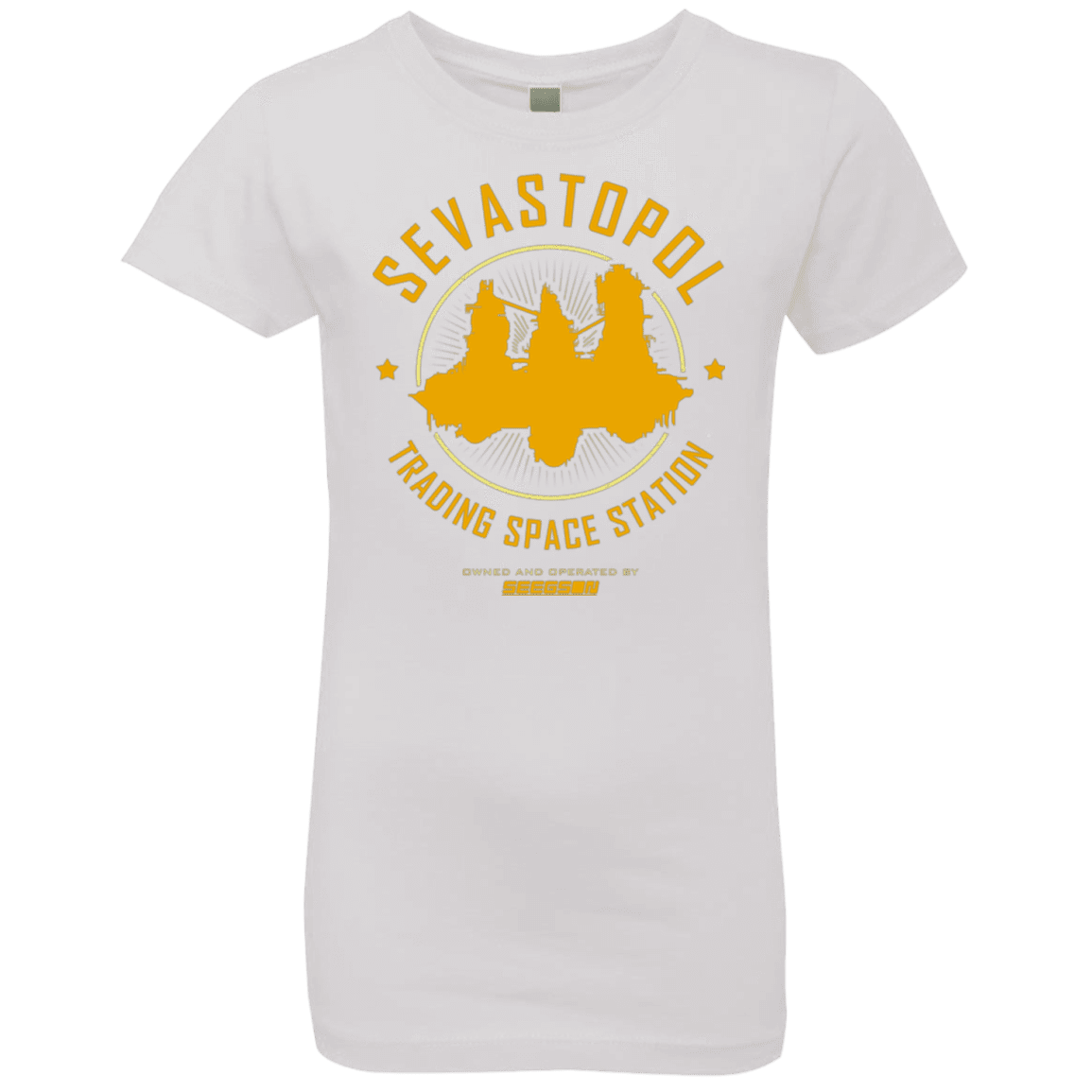 T-Shirts White / YXS Sevastopol Station Girls Premium T-Shirt