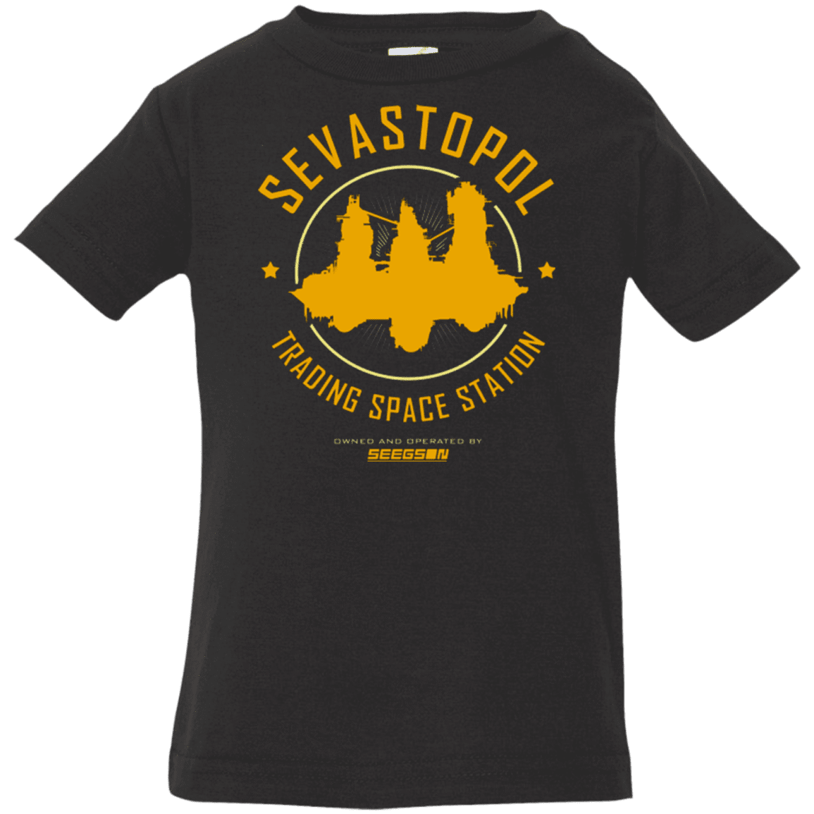 T-Shirts Black / 6 Months Sevastopol Station Infant PremiumT-Shirt