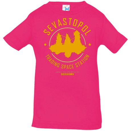 T-Shirts Hot Pink / 6 Months Sevastopol Station Infant PremiumT-Shirt