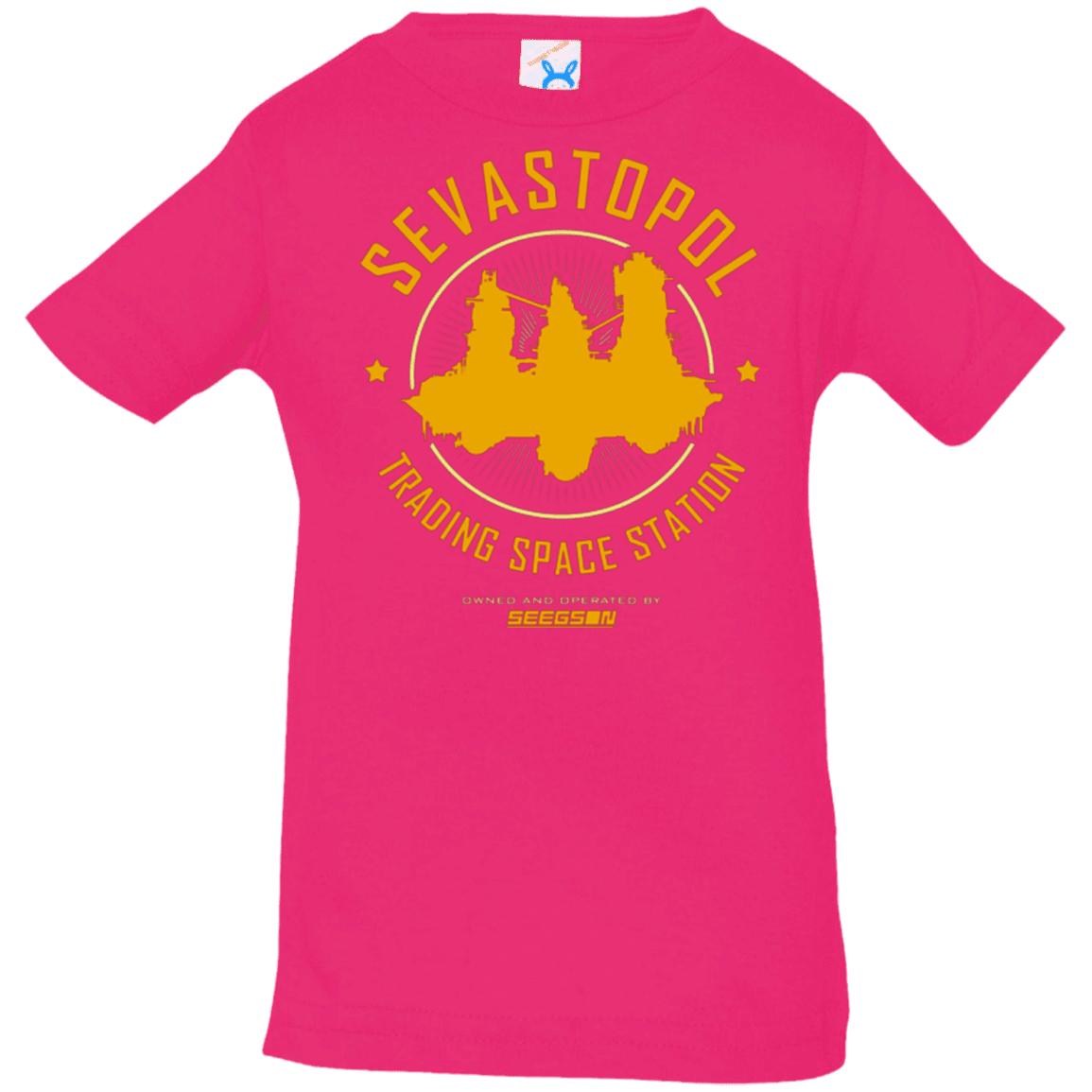 T-Shirts Hot Pink / 6 Months Sevastopol Station Infant PremiumT-Shirt