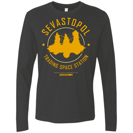 T-Shirts Heavy Metal / Small Sevastopol Station Men's Premium Long Sleeve