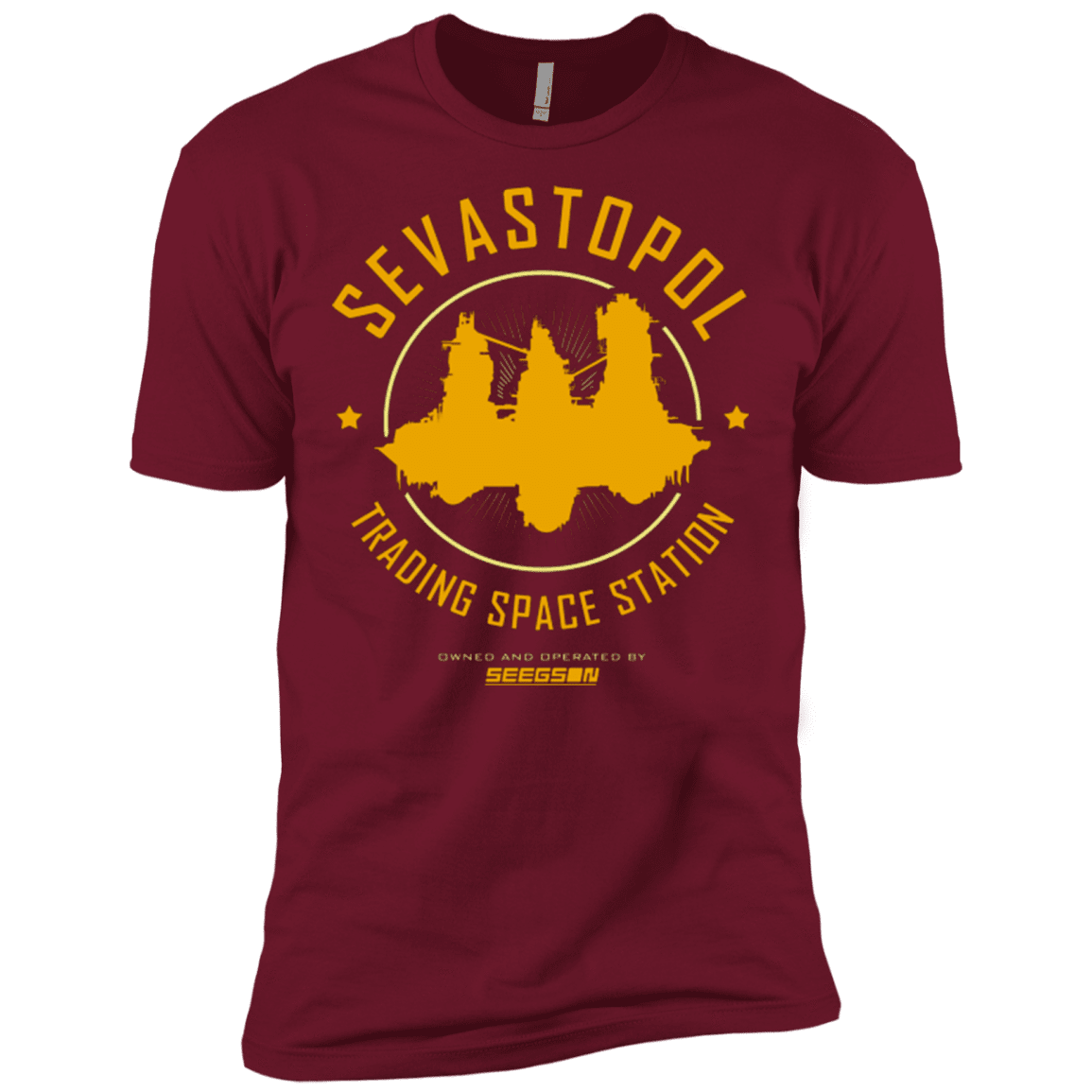 T-Shirts Cardinal / X-Small Sevastopol Station Men's Premium T-Shirt