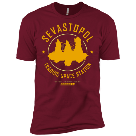 T-Shirts Cardinal / X-Small Sevastopol Station Men's Premium T-Shirt