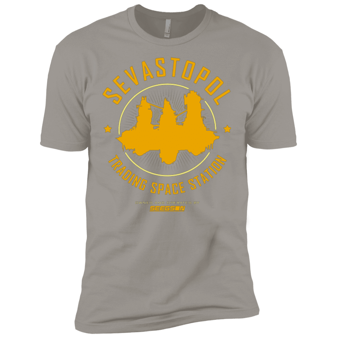 T-Shirts Light Grey / X-Small Sevastopol Station Men's Premium T-Shirt