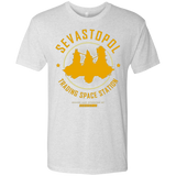 T-Shirts Heather White / Small Sevastopol Station Men's Triblend T-Shirt