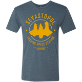 T-Shirts Indigo / Small Sevastopol Station Men's Triblend T-Shirt