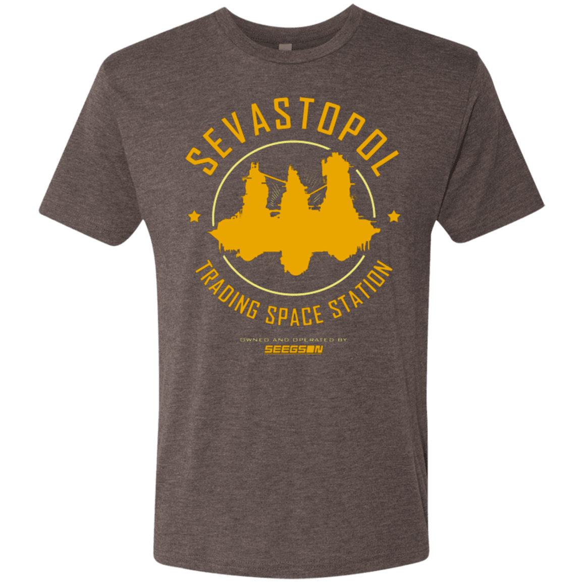 T-Shirts Macchiato / Small Sevastopol Station Men's Triblend T-Shirt