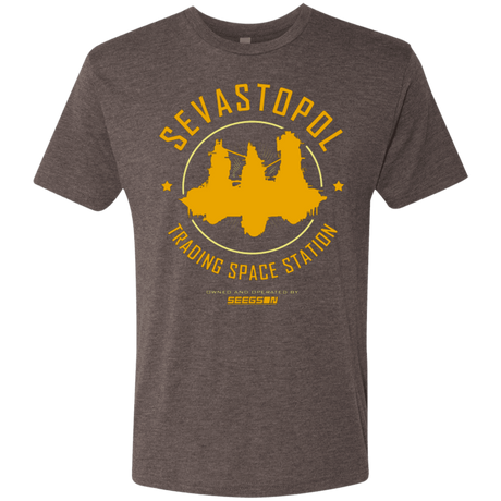 T-Shirts Macchiato / Small Sevastopol Station Men's Triblend T-Shirt