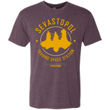 T-Shirts Vintage Purple / Small Sevastopol Station Men's Triblend T-Shirt