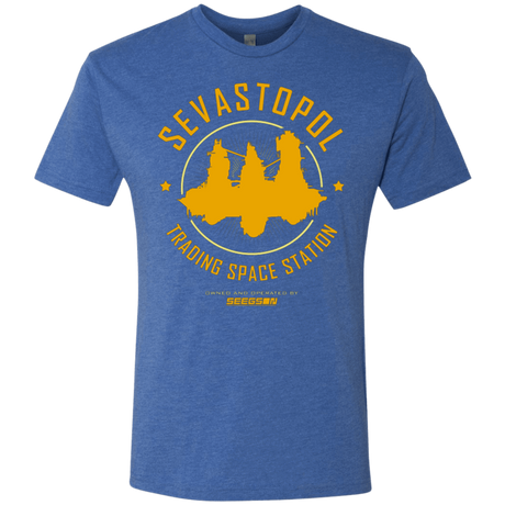 T-Shirts Vintage Royal / Small Sevastopol Station Men's Triblend T-Shirt