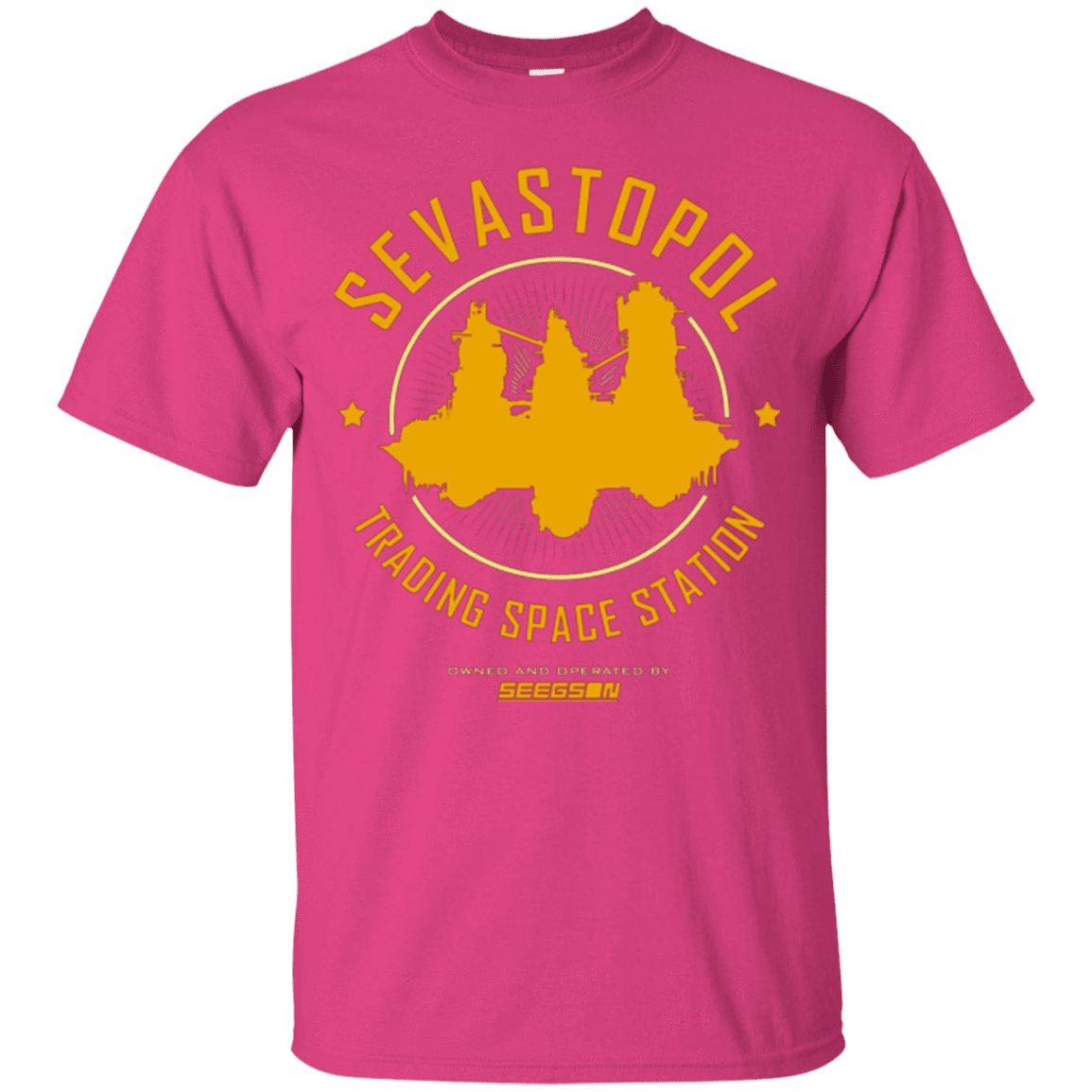 T-Shirts Heliconia / Small Sevastopol Station T-Shirt