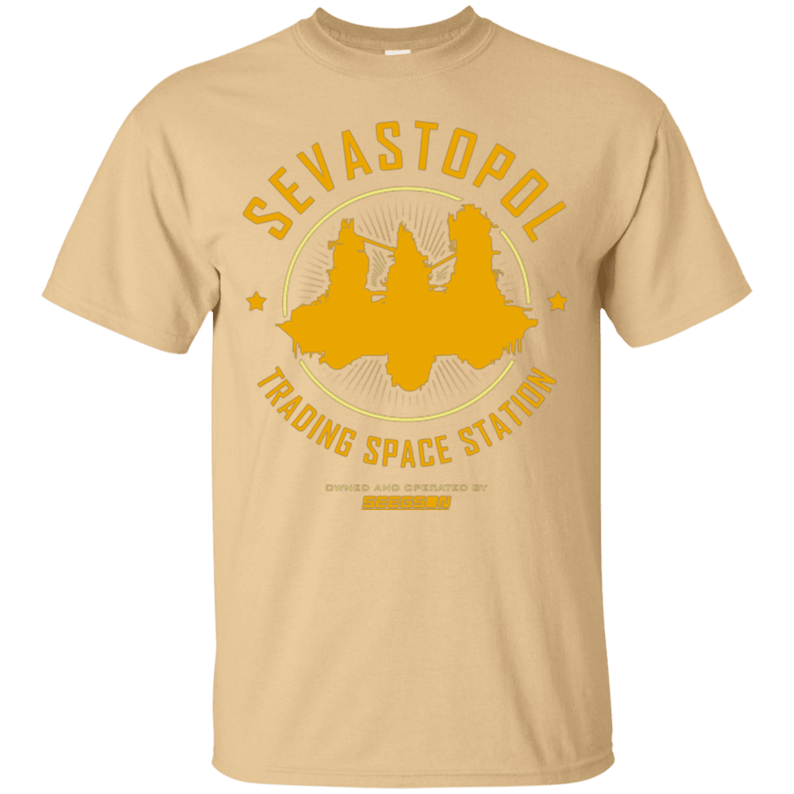 T-Shirts Vegas Gold / Small Sevastopol Station T-Shirt