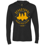 T-Shirts Vintage Black / X-Small Sevastopol Station Triblend Long Sleeve Hoodie Tee