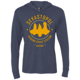 T-Shirts Vintage Navy / X-Small Sevastopol Station Triblend Long Sleeve Hoodie Tee