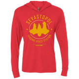 T-Shirts Vintage Red / X-Small Sevastopol Station Triblend Long Sleeve Hoodie Tee