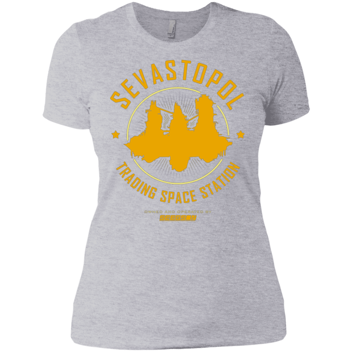 T-Shirts Heather Grey / X-Small Sevastopol Station Women's Premium T-Shirt