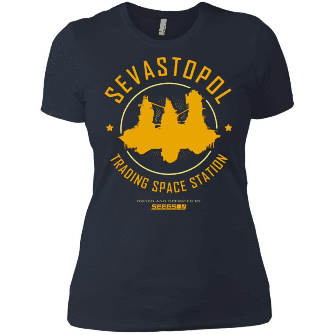 T-Shirts Indigo / X-Small Sevastopol Station Women's Premium T-Shirt