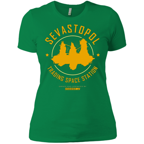 T-Shirts Kelly Green / X-Small Sevastopol Station Women's Premium T-Shirt